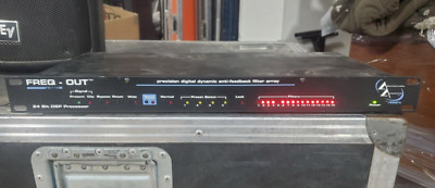 Peavey FO-116 Freq-Out 24 Bit DSP Processor Digital Anti-Feedback Filter Array