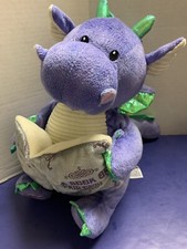 Cuddle Barn Animated Story Telling Dalton The Purple Dragon Plush Fairytales 10