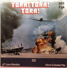 LD LASERDISC  Tora Tora Tora  Movie Stereo LD Extended Play