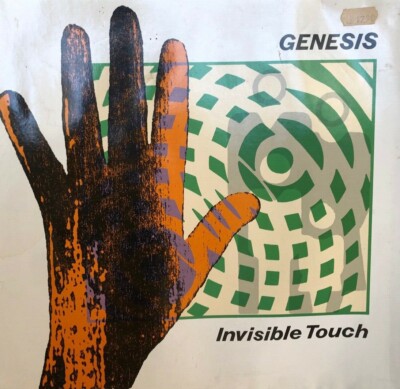* * * Genesis Invisible Touch Vinyl LP von 1986 * * *