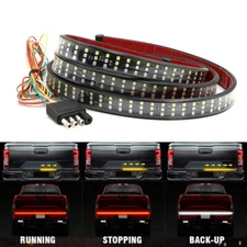 60" Truck Tailgate LED Light Bar Brake Reverse Turn Signal Stop Tail Strip 2022