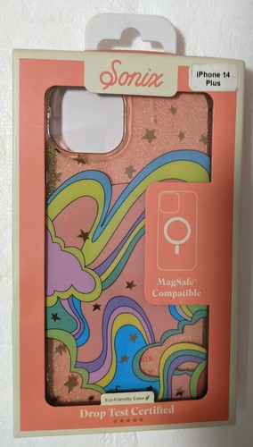 Sonix iPhone 14 Plus Case MagSafe Compatible Illusion Pink Multicolor Girly Star - Picture 2 of 3