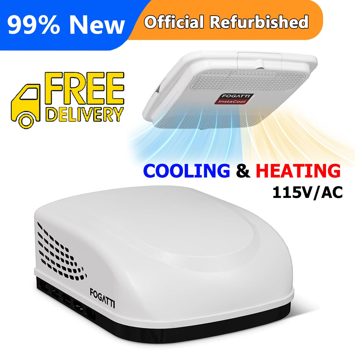 Dometic Rv Air Conditioner With Heat Dometic™ (Duo-Therm) Brisk II
