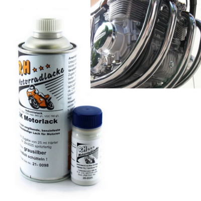 Honda CB 750 Four K2 Motorlack Lack Motor Grau Silber Engine Enamel Grey Silver