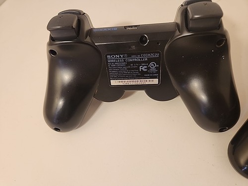 Two Sony PlayStation 3 PS3 DualShock 3 Wireless Sixaxis Controllers For Parts - Picture 3 of 8