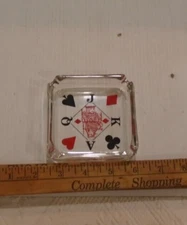 poker Ashtrays-Vintage  ashtray