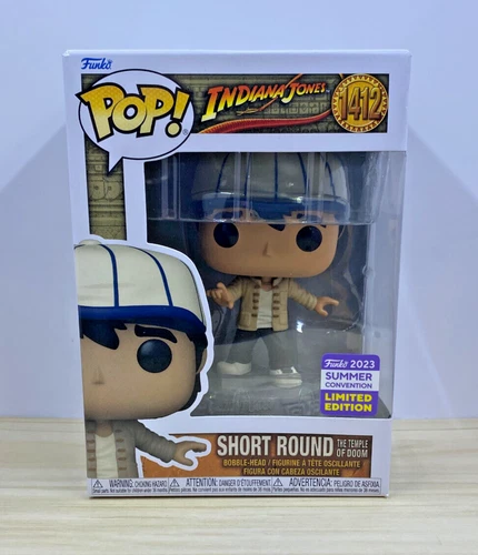 Funko Pop! #1412 Indiana Jones - Short Round 2023 Summer SDCC Exclusive