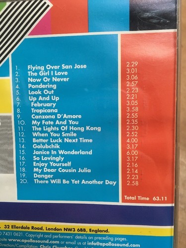 Test Card Music:From The Archives CD 1997 Apollo Sound ASCD206 Library Music 1 - Picture 3 of 6