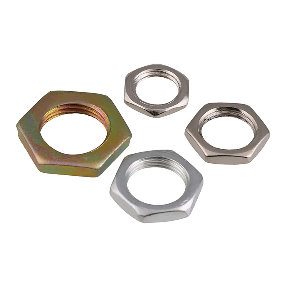 Sechskantmuttern Feingewinde Mutter DIN 439 niedrige Form Mutter M7/M8/M9-M16 - Bild 2 von 4