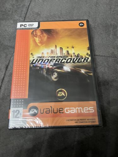 jeu pc mac dvd rom neuf blister need for speed undercover nfs value games - Afbeelding 1 van 3