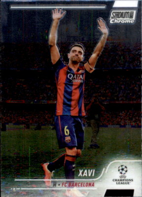 Topps Chrome Club Stadium 21/22 # 6 - Xavi - Basis Karte