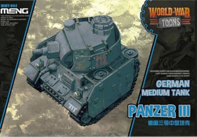 Meng Model WWT-005 WWT German Pz.Kpfw.III  (Q Edition) Model Kit