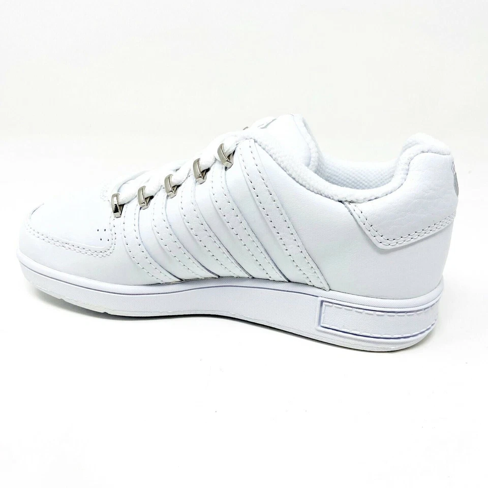 Zapatillas informales K-Swiss Ruttger blancas platino para niños 52024147 Foto 3 de 4