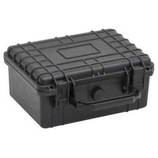 Portable Flight Case Black 9.4"x7.5"x4.3" PP vidaXL