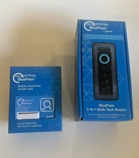 1 NEW Linear 820-00001 2-N-1 BluePass Multi-Tech Access Control Reader LE & Card
