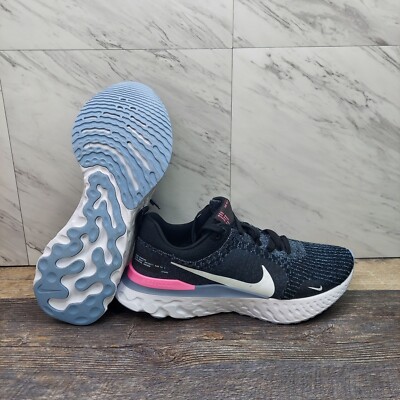 Nike React Infinity Run FK Road Running Black White DZ3014 001