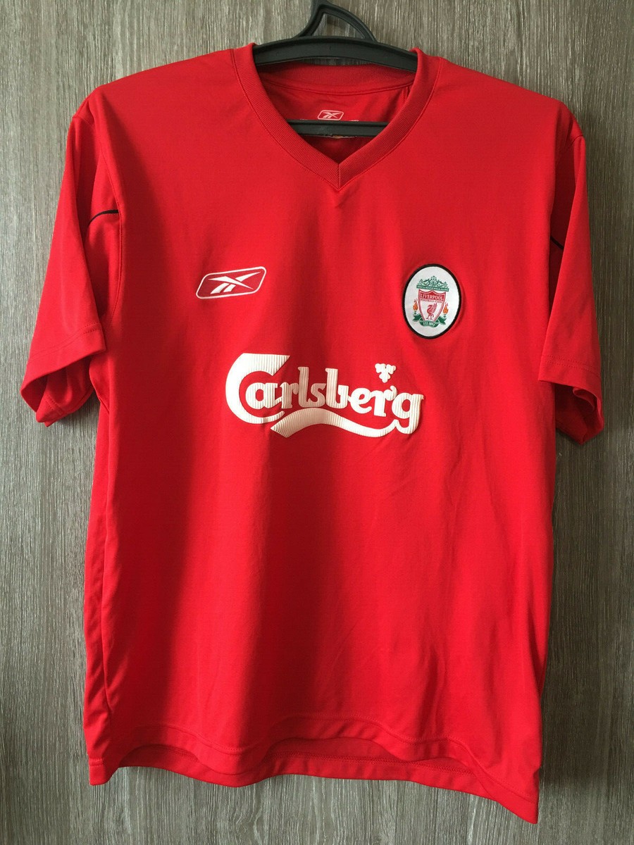 Reebok Liverpool 2003 2004 VTG Football Shirt Soccer Jersey Mens