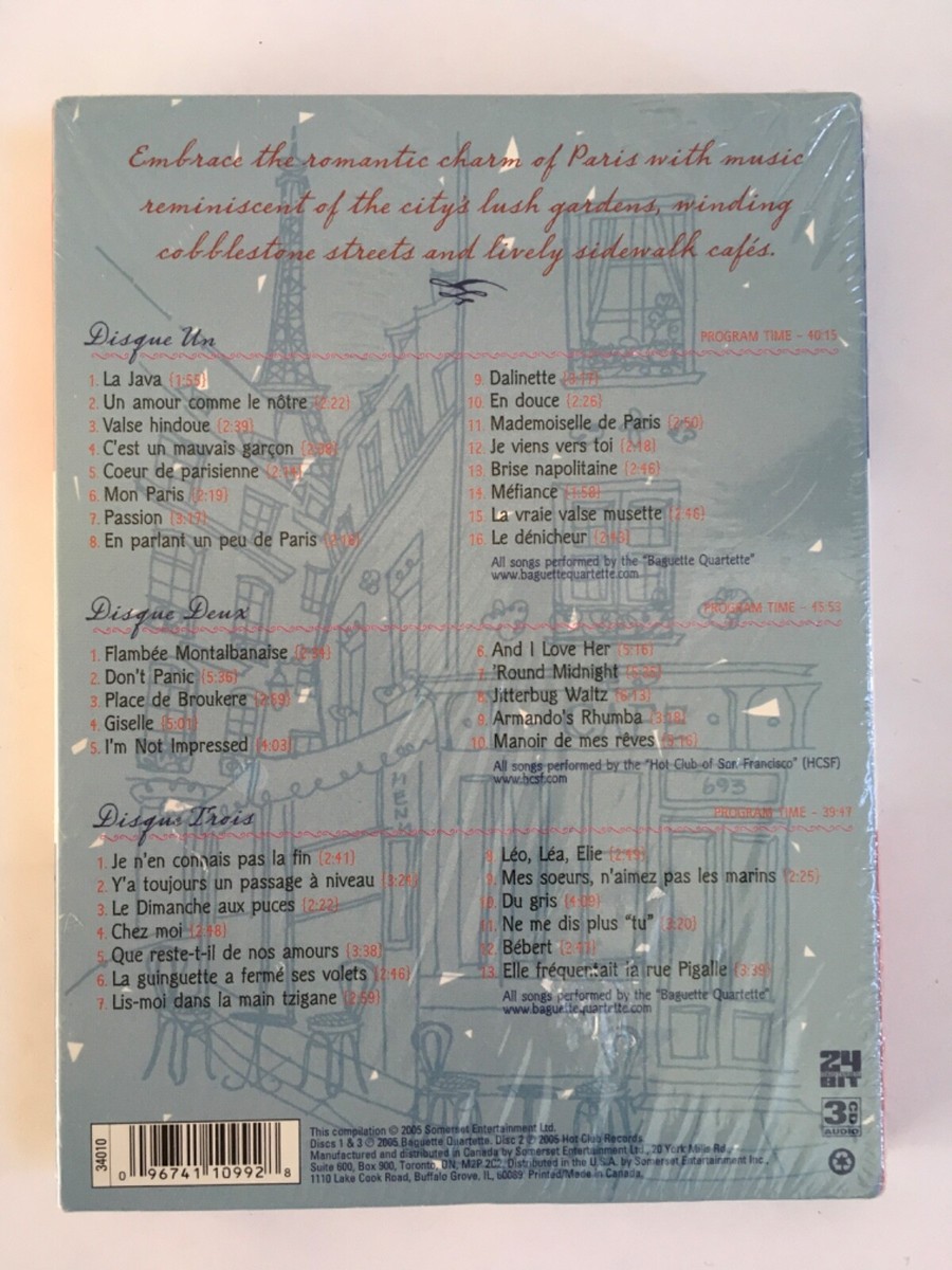 Cafe De Paris - 3 Audio CD Set 2005 Brand New & Sealed | eBay