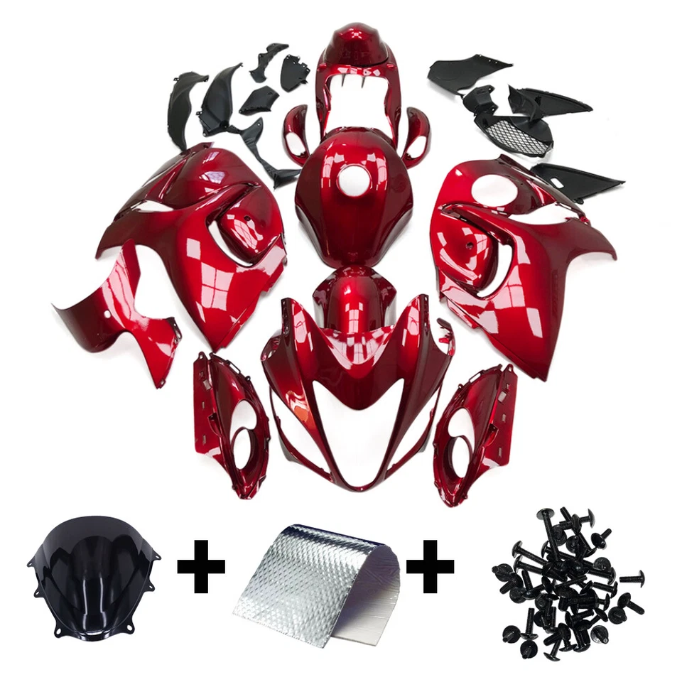 Carenados de plástico ABS para carrocería de inyección Hayabusa 2008-2020 Suzuki GSXR1300 Foto 4 de 4