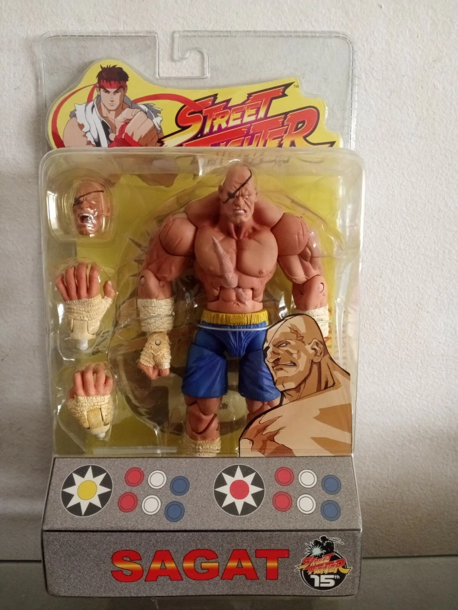 Sota Toys Capcom Street Fighter Round 1 Sagat Collectible Action Figure