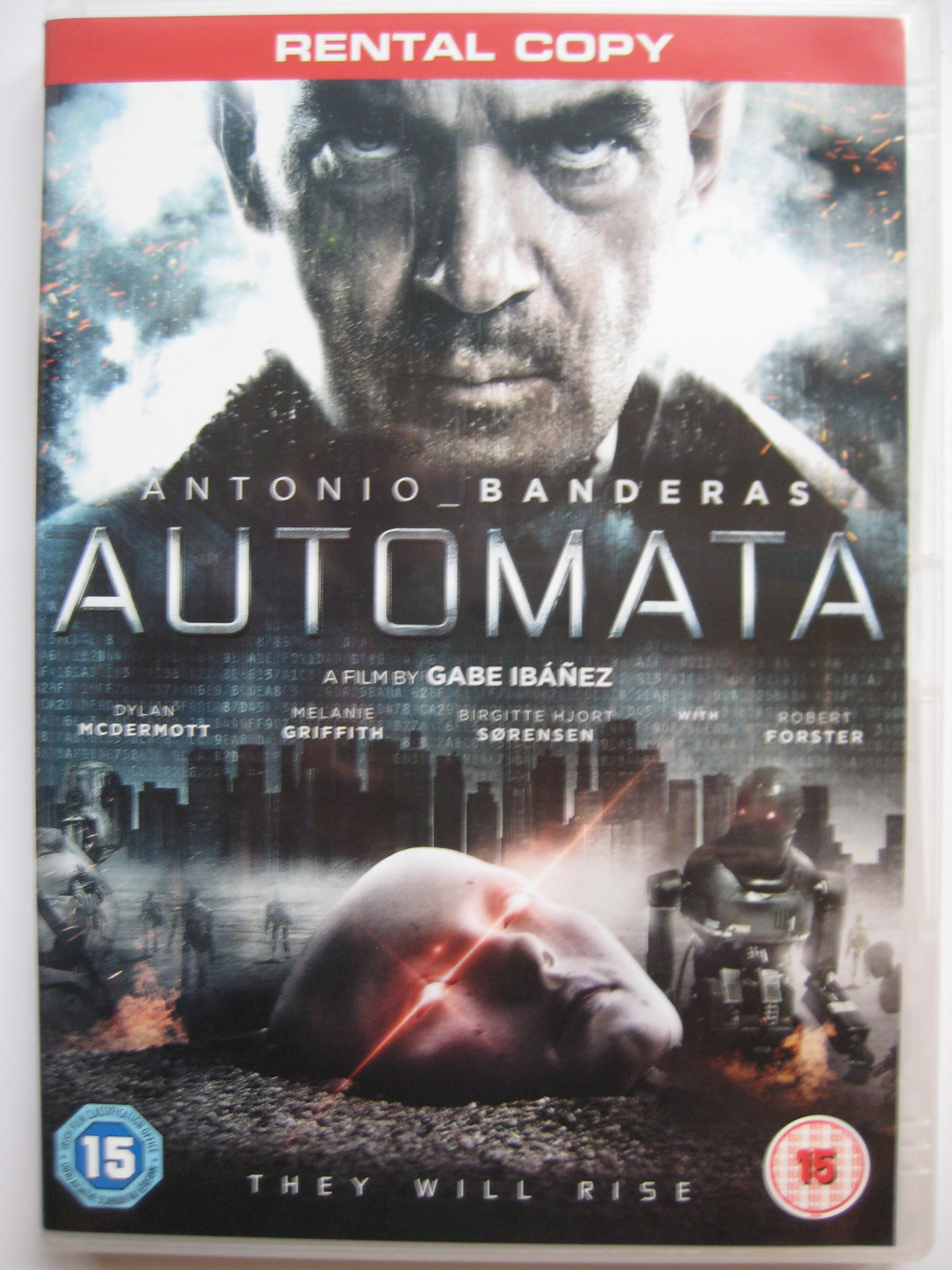 Automata (DVD, 2014) Antonio Banderas HORROR NEW SEALED PAL Rental Copy R2