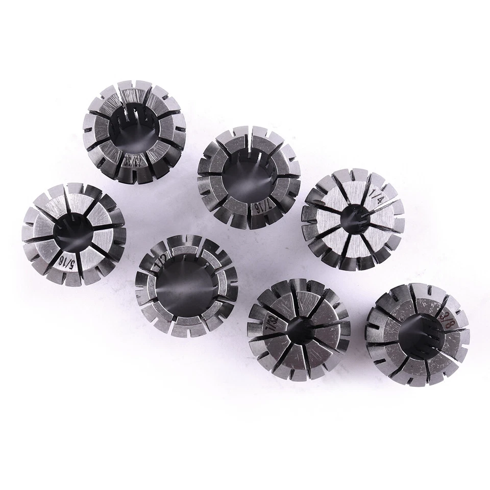 7Pcs ER20 Spring Collet Set For CNC Milling Lathe Tool Engraving Machine - Image 2 of 4