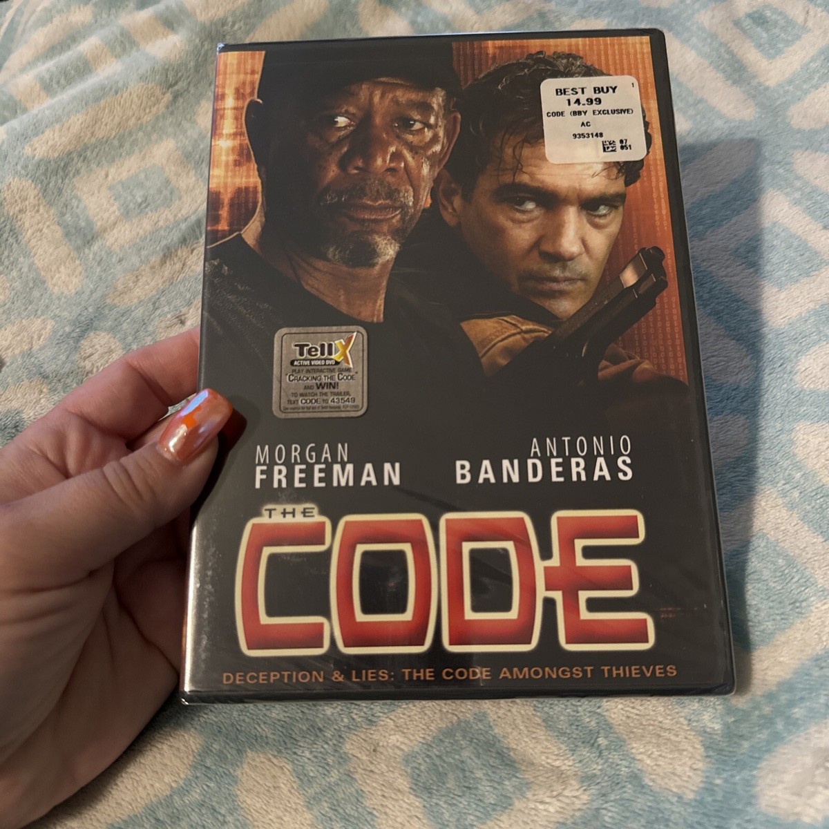 THE CODE - Morgan Freeman Antonio Banderas DVD NEW/SEALED