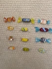 12 Vintage Handmade MURANO GLASS CANDIES Various Colors