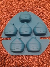 Vassoio stampo silicone barca a vela ghiaccio caramelle bevande pastelli cioccolato festa nautica