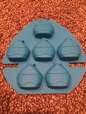 Sail Boat Silicone Mold Tray Ice Candy Drinks Chocolate Crayons Nautical Party