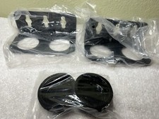 Reptile Water Bowl Double Grid Gecko Food Dish Feeder Detachable Set Of 2