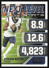 2021 Score #NL8 Deshaun Watson Next Level Stats Red