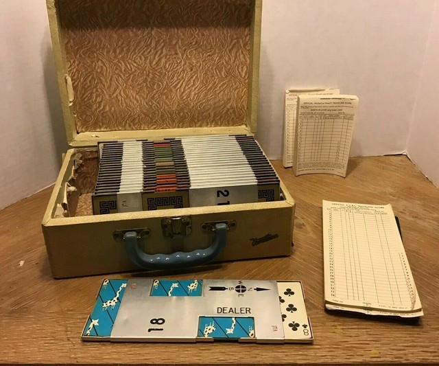 Vintage Aluminum Duplicate Bridge Board Set 124 Boards Vacationer eBay