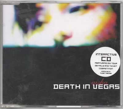 DEATH IN VEGAS - Aisha - Enhanced 2000 CD Single (CD1)    *FREE UK POSTAGE*