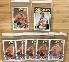 2021 Topps Series 1 Ryan Mountcastle Rainbow sp,1986 & 5 base RC Lot Orioles 🔥