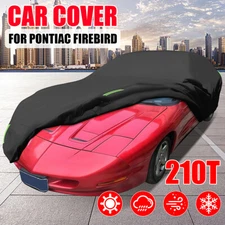 210T For Pontiac FirebirdFull Custom Car Cover Waterproof Dust Proof All Weather