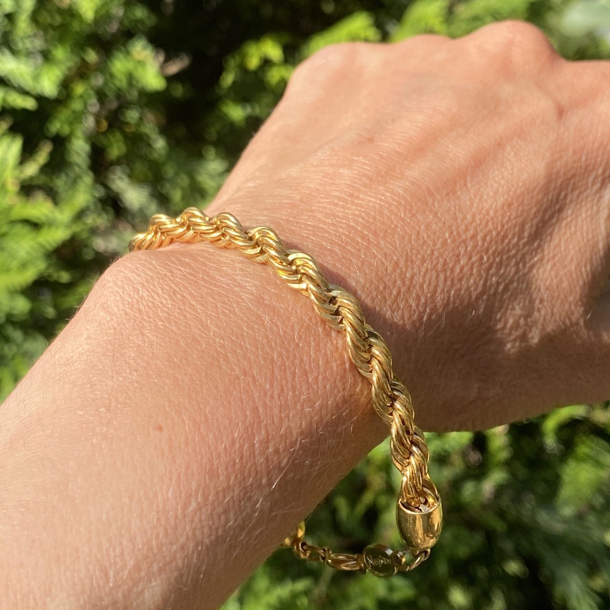 Vintage Napier Bracelet Signed Estate Jewelry Pre-Owned Torsade