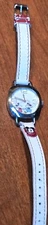 Sii MC 1522 Disney Mickey & Minnie Genuine Leather Wrist Watch New Batt Works!