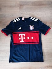 Adidas FC Bayern Munich Jersey Blue Size 164 Boateng No 17