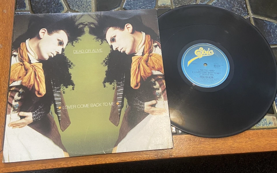 DEAD OR ALIVE LOVER COME BACK TO ME 1985 ES VINYL RECORD ALBUM 12144 RARE! - Image 2 of 4