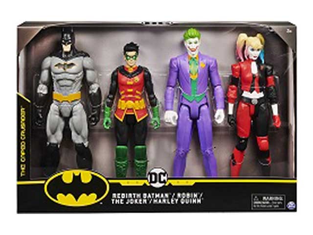 Dc Box 4 Personaggi 30 Cm