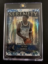 2025-26 Topps Chrome - Serenity Anthony Edwards #SY-4 Blue Refractor /150