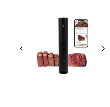 Anova culinary soups vide precision cooker  mini, 850 watts, black and orange