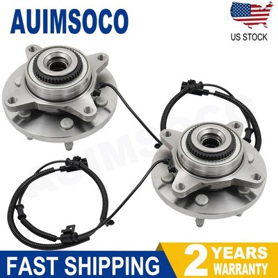 4WD Cubo Rodamiento Rueda Delantera for 2011-2014 Ford F-150 3.5L 3.7L 5.0L 6.2L