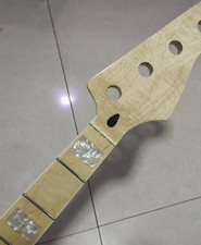 J bass guitar neck 20 fret 34inch Maple Fretboard Block Inlay Gloss