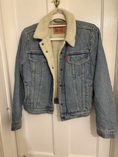 Levi's Denim Jean Trucker Jacket Size L, Blue Big Kids boys