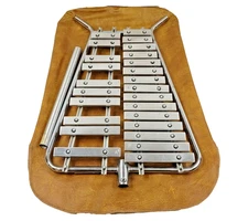 Vintage Decatur Instrument Glockenspiel Xylophone Retro Marching Band Model 310