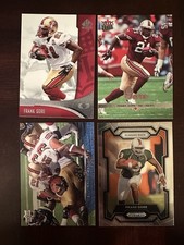 4 Different Frank Gore Cards