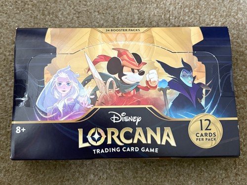 Disney Lorcana The First Chapter Sealed Booster Box 24 Packs Englisch - Bild 4 von 4