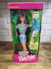 Vintage 1991 Mattel Brunette Totally Hair Barbie #1117 New In Box